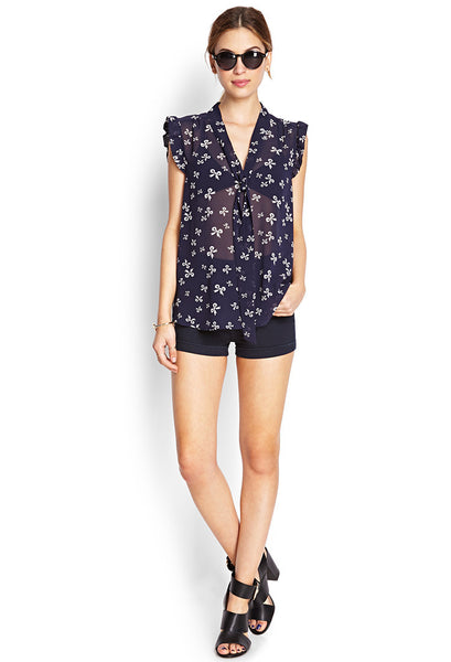 Tea Time Bow Blouse